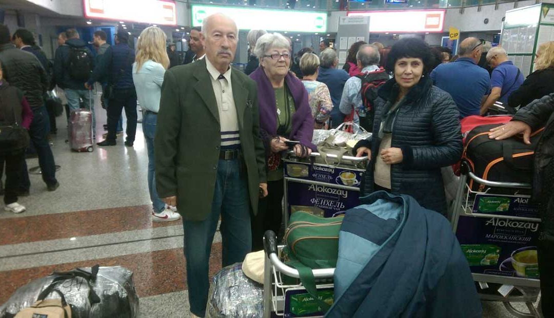 Lev and Tatyana B from Gzhizak, Uzbekistan