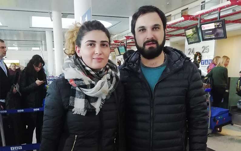 Natalya and Dmitri M from Tbilisi, Georgia